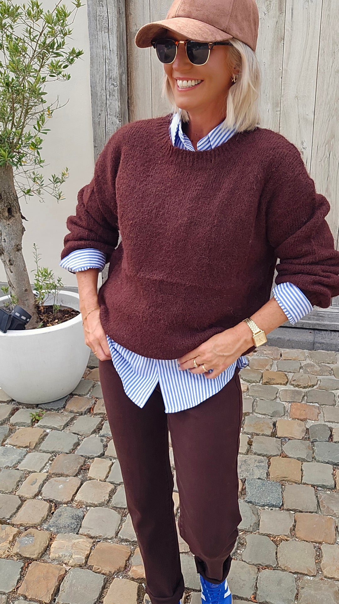 LUCIENNE knit chocolat