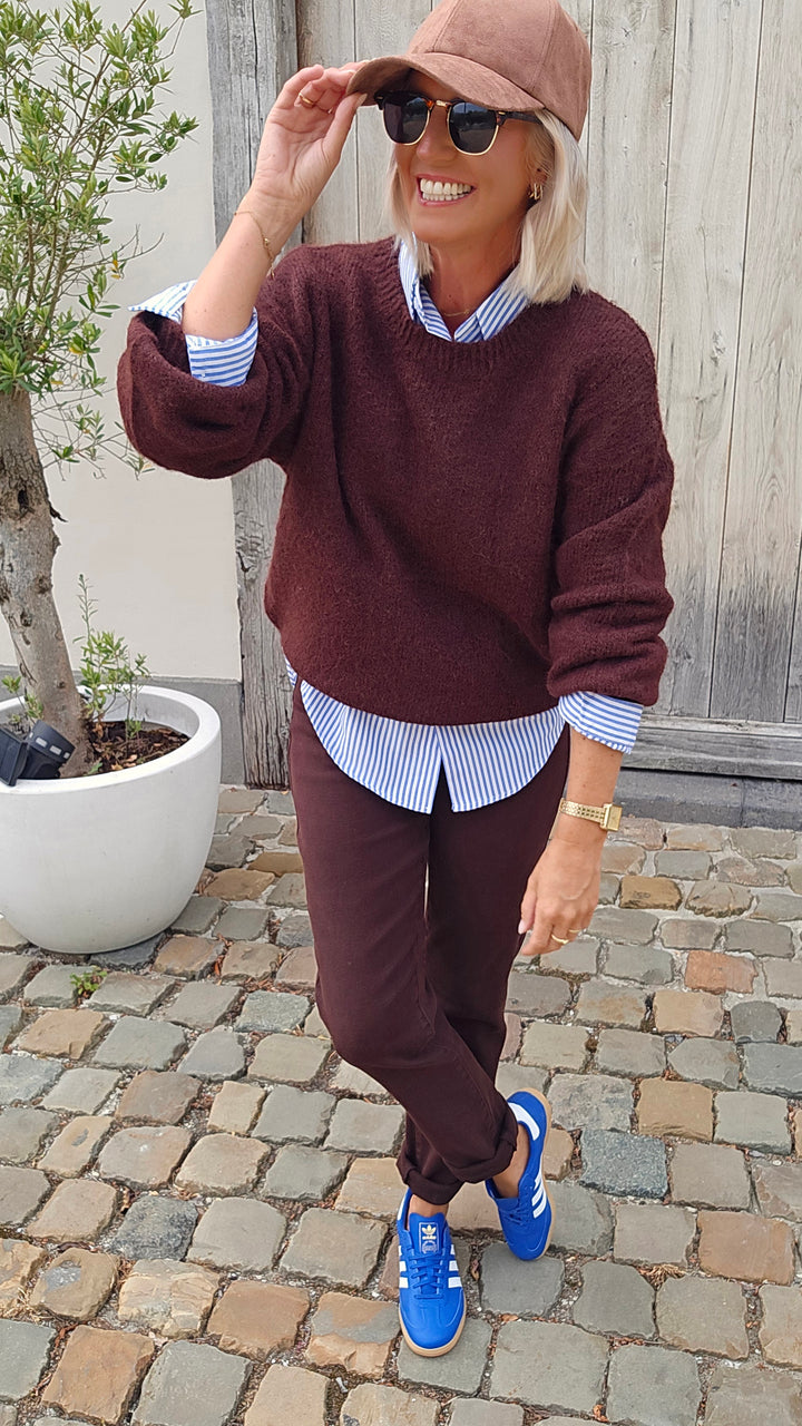 LUCIENNE knit chocolat