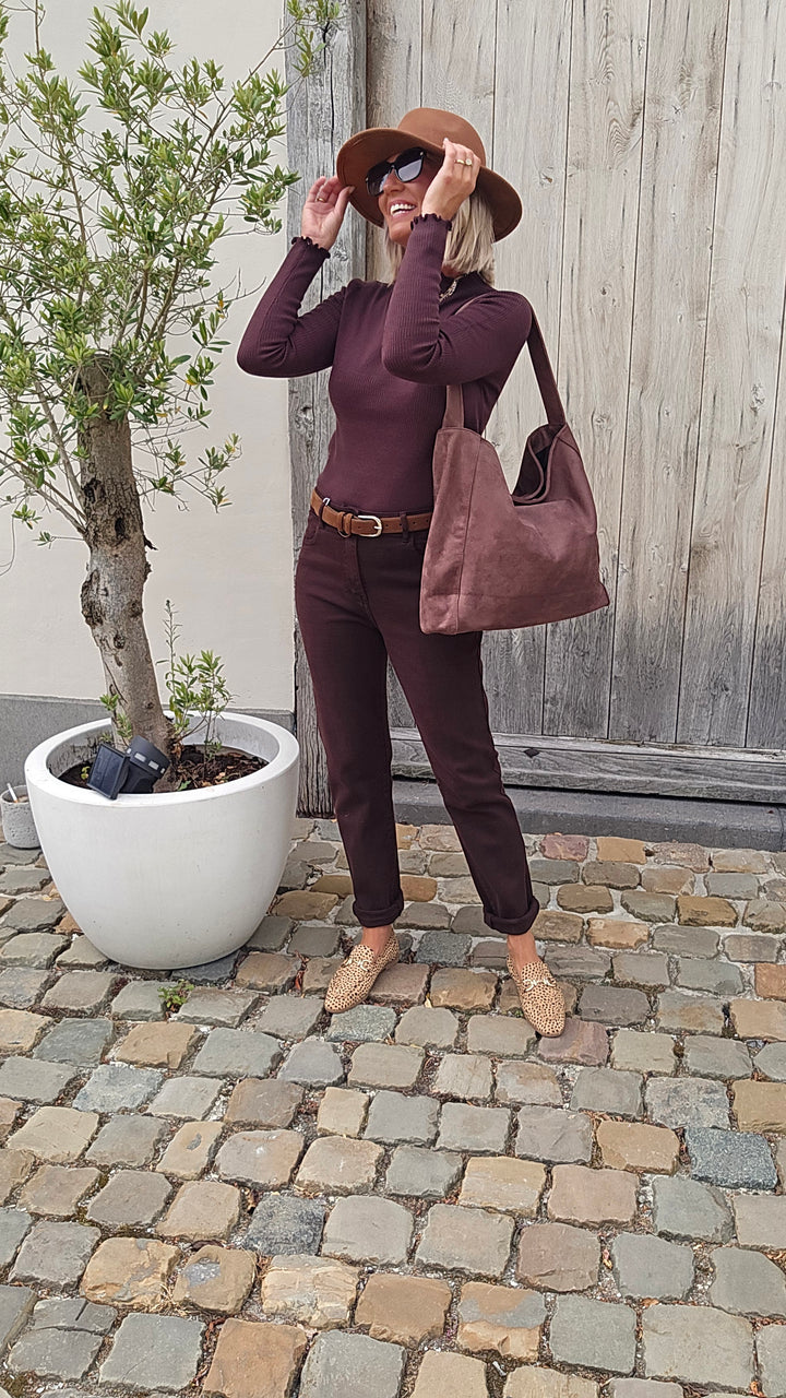 SOFTIE longsleeve chocolat