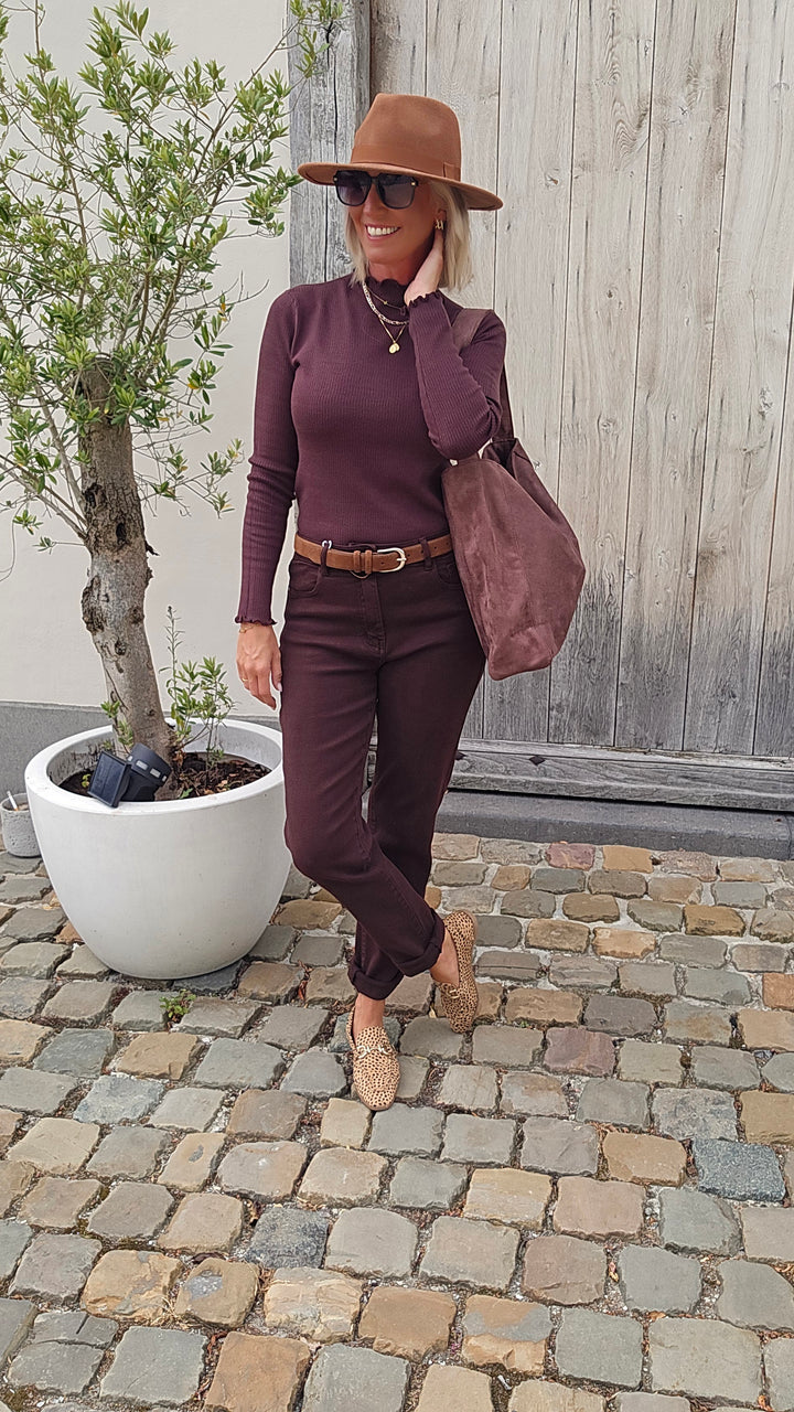 SOFTIE longsleeve chocolat