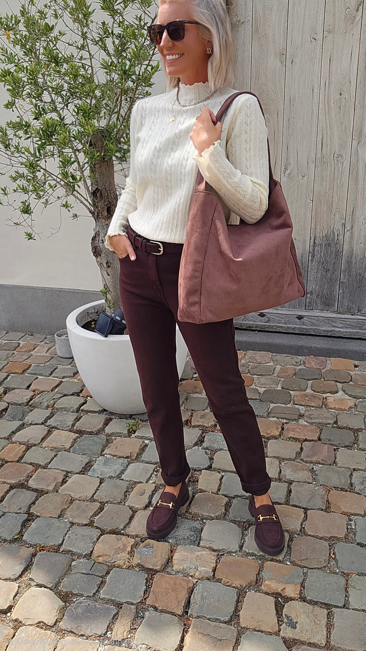 SUZANNE knit ecru