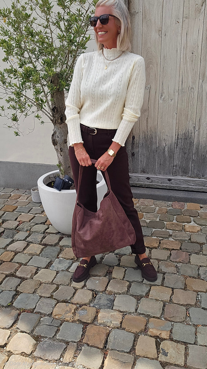 SUZANNE knit ecru