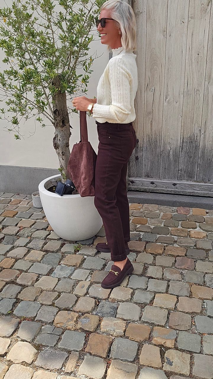 SUZANNE knit ecru