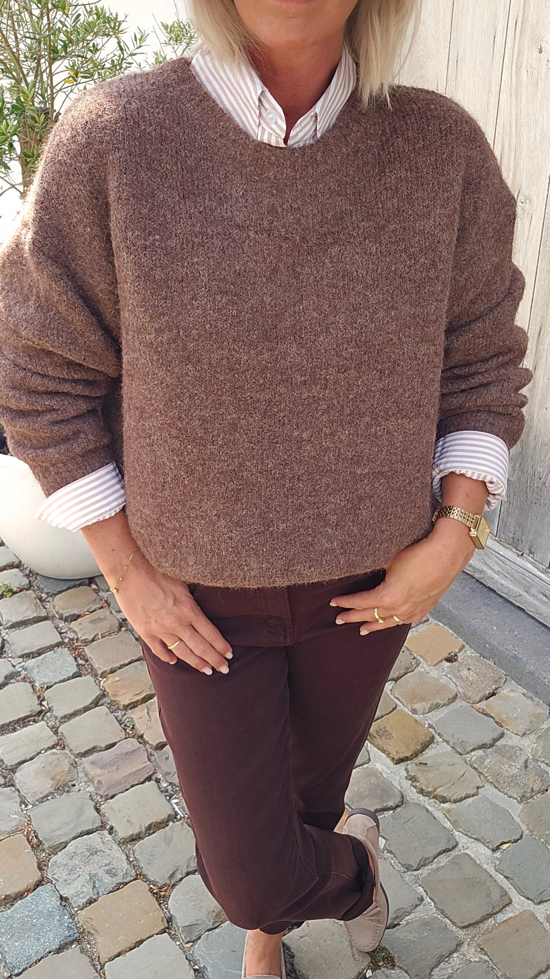 BÉZIERS knit hazelnut