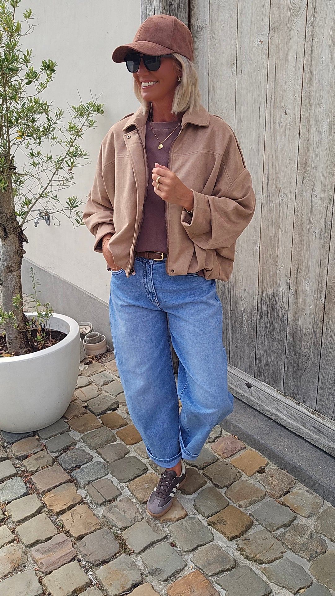 ROSALIE jacket taupe