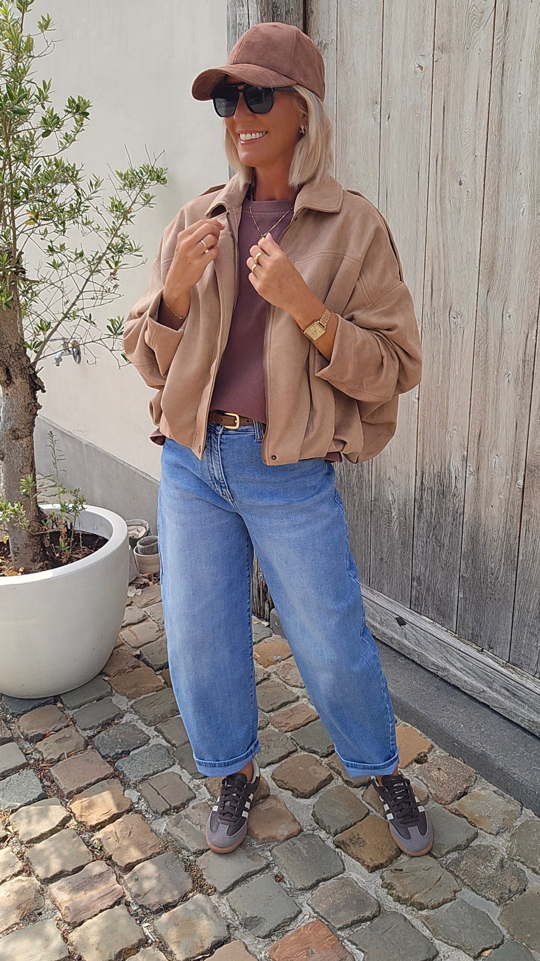 ROSALIE jacket taupe