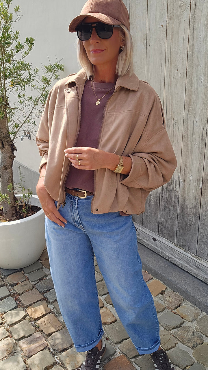 ROSALIE jacket taupe