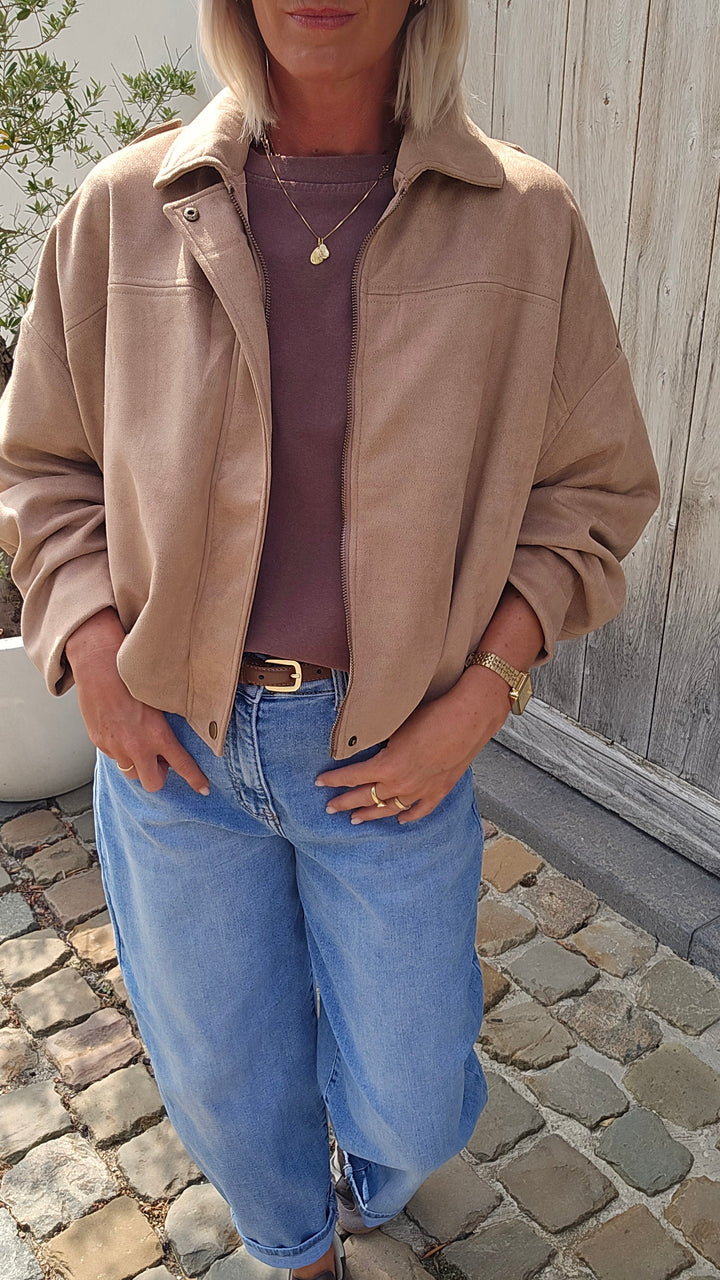 ROSALIE jacket taupe