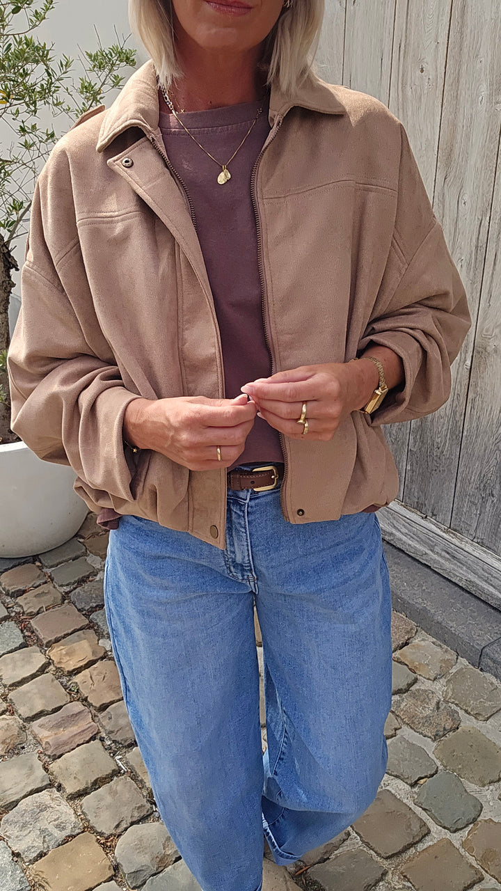 ROSALIE jacket taupe