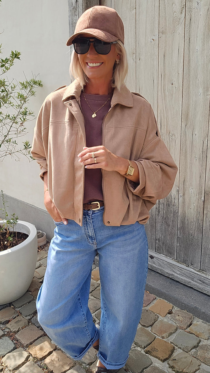 ROSALIE jacket taupe