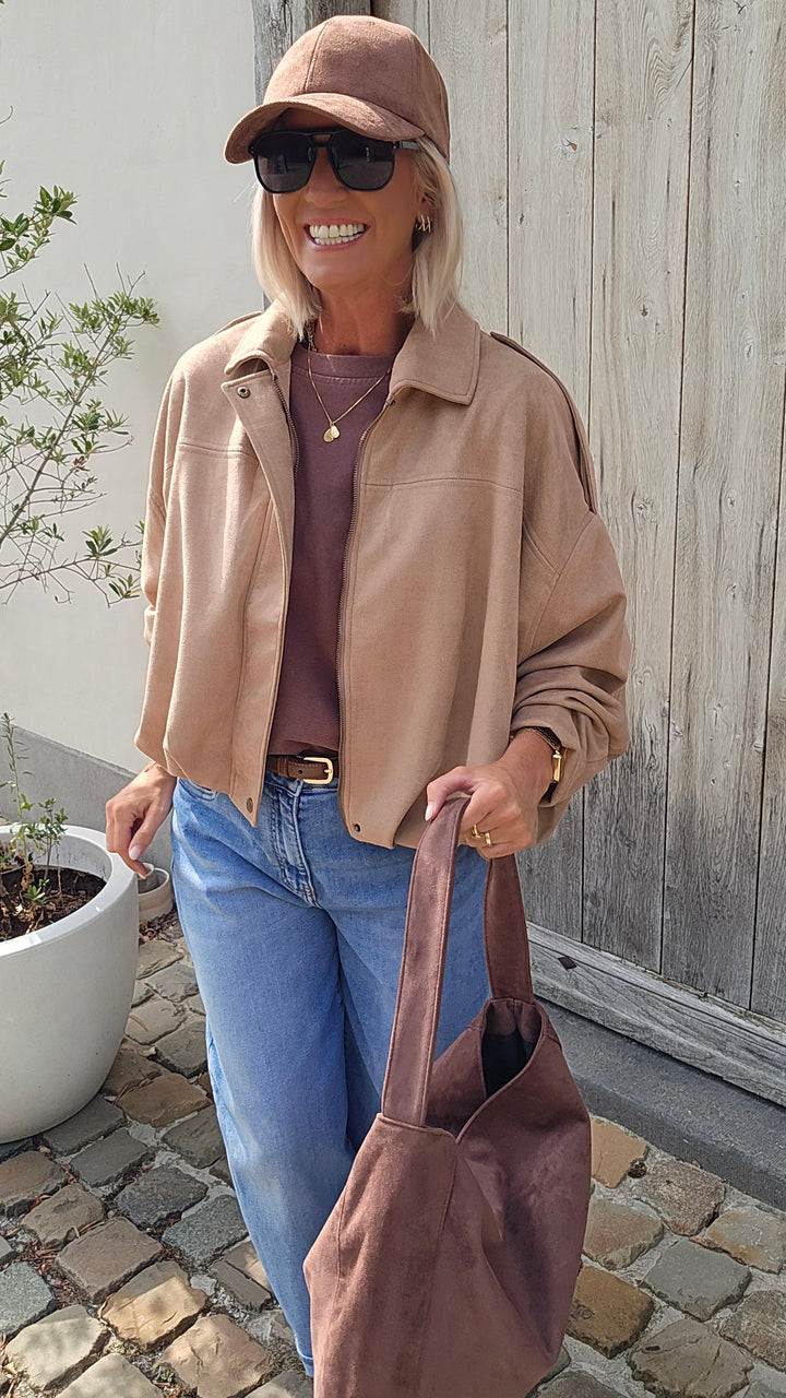 ROSALIE jacket taupe