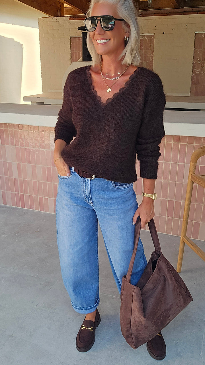 ÉLIANE knit chocolat