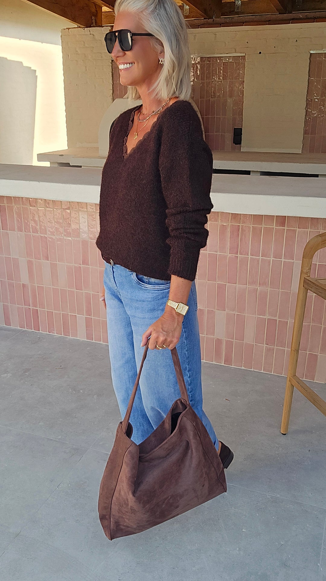 ÉLIANE knit chocolat