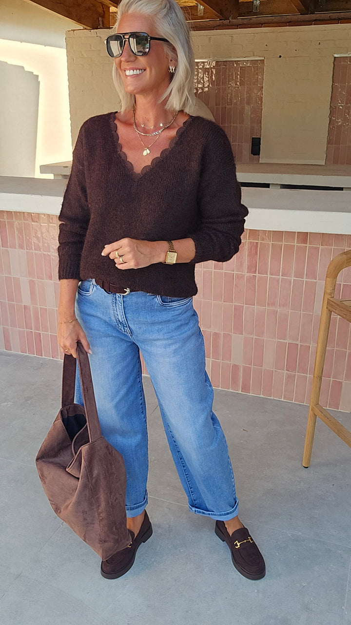 ÉLIANE knit chocolat
