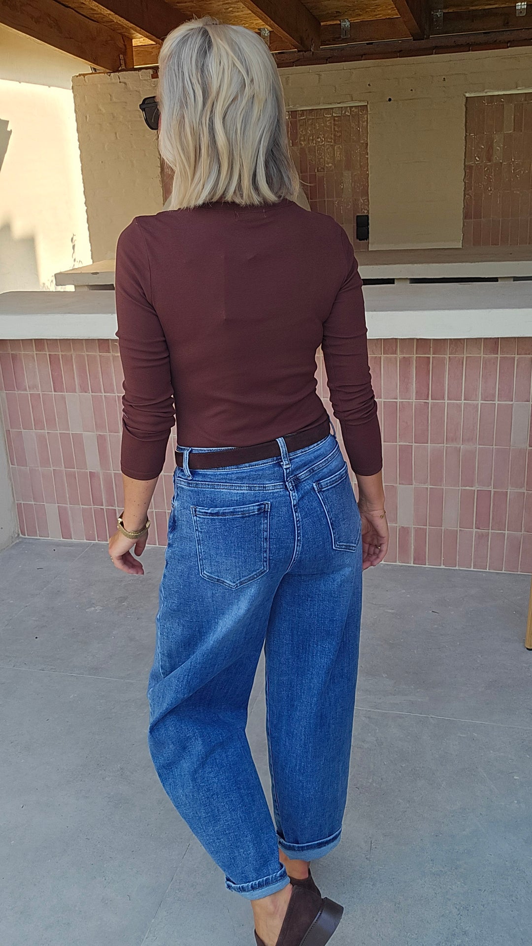 ÉLISE longsleeve chocolat