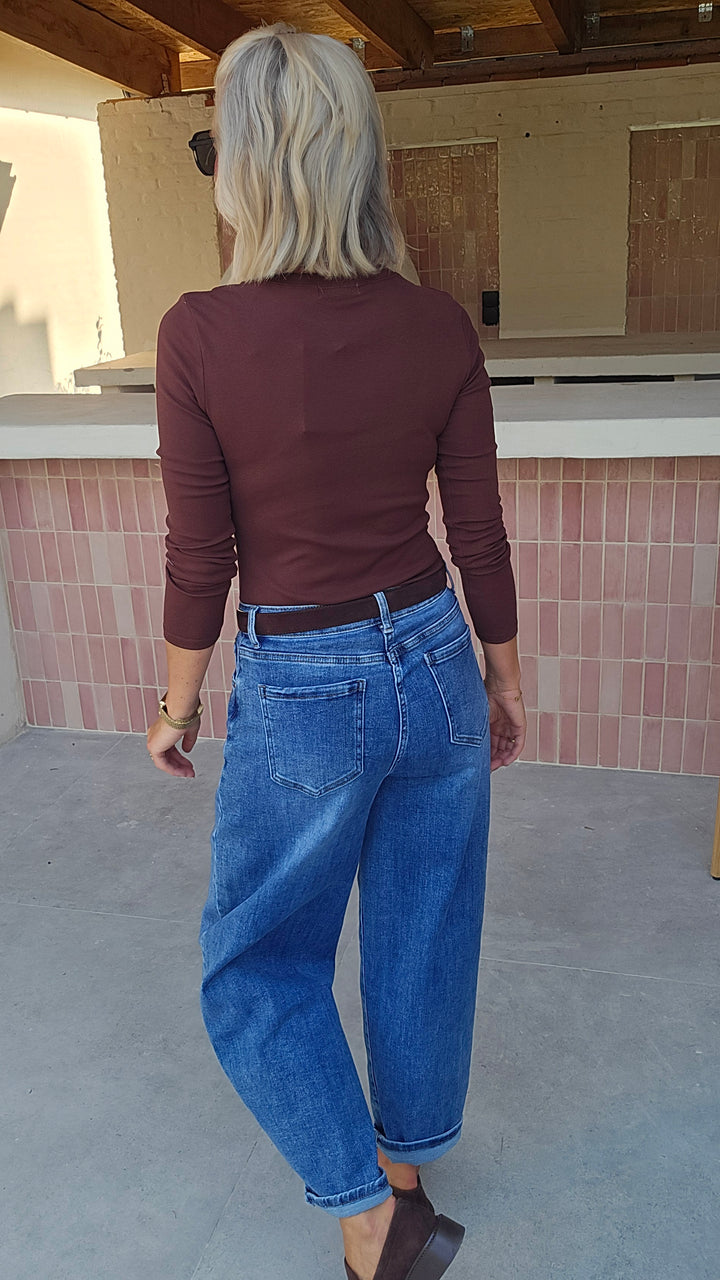 ÉLISE longsleeve chocolat