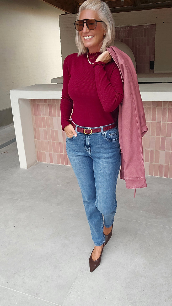 SOFTIE longsleeve burgundy