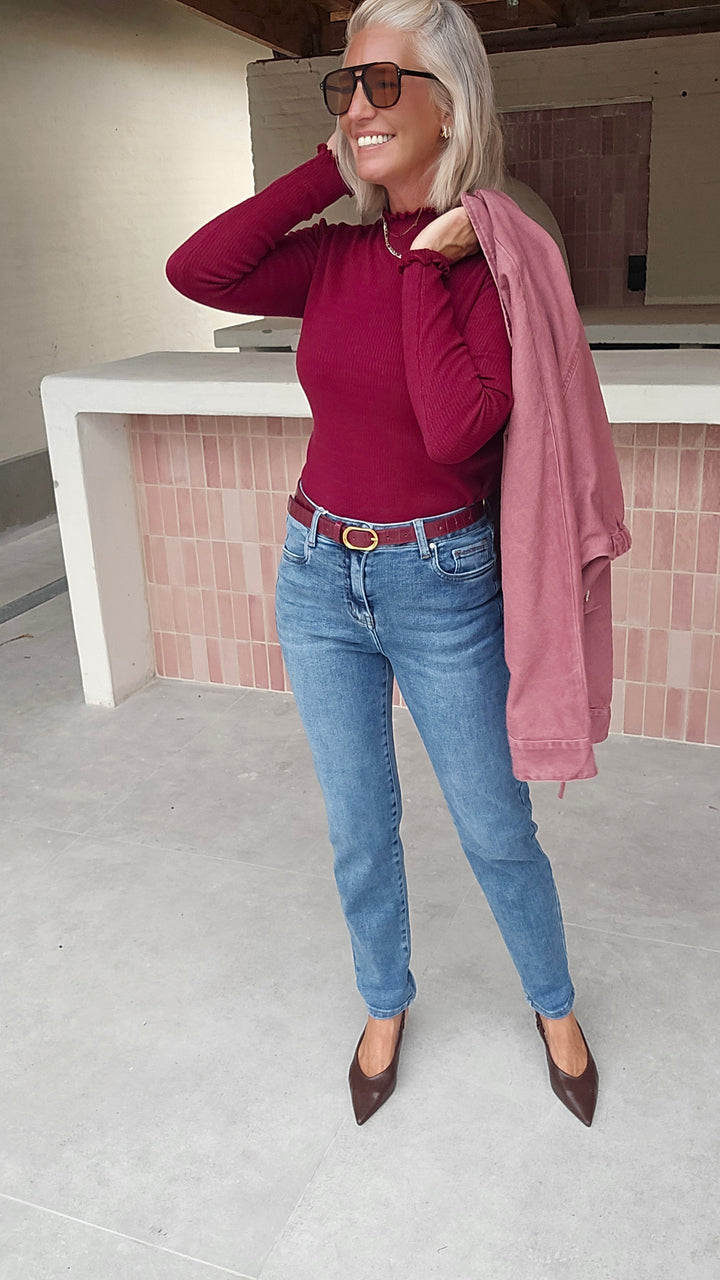 SOFTIE longsleeve burgundy