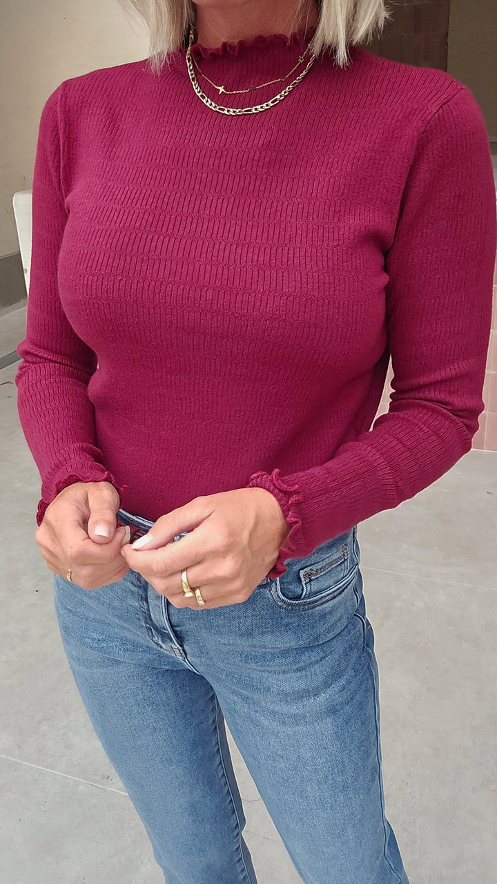 SOFTIE longsleeve burgundy