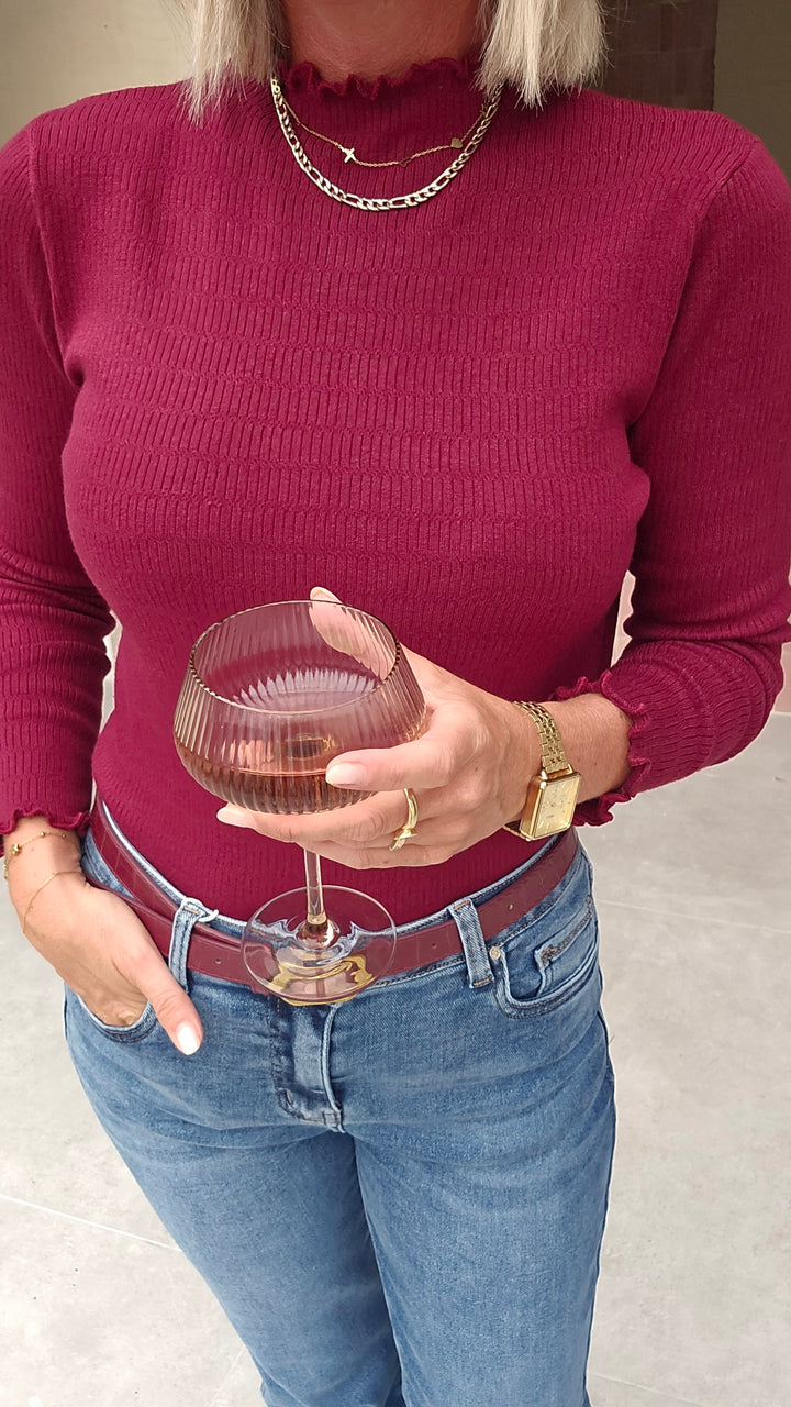 SOFTIE longsleeve burgundy