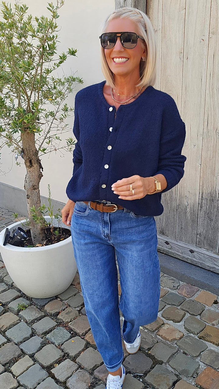 LIESJE cardigan navy