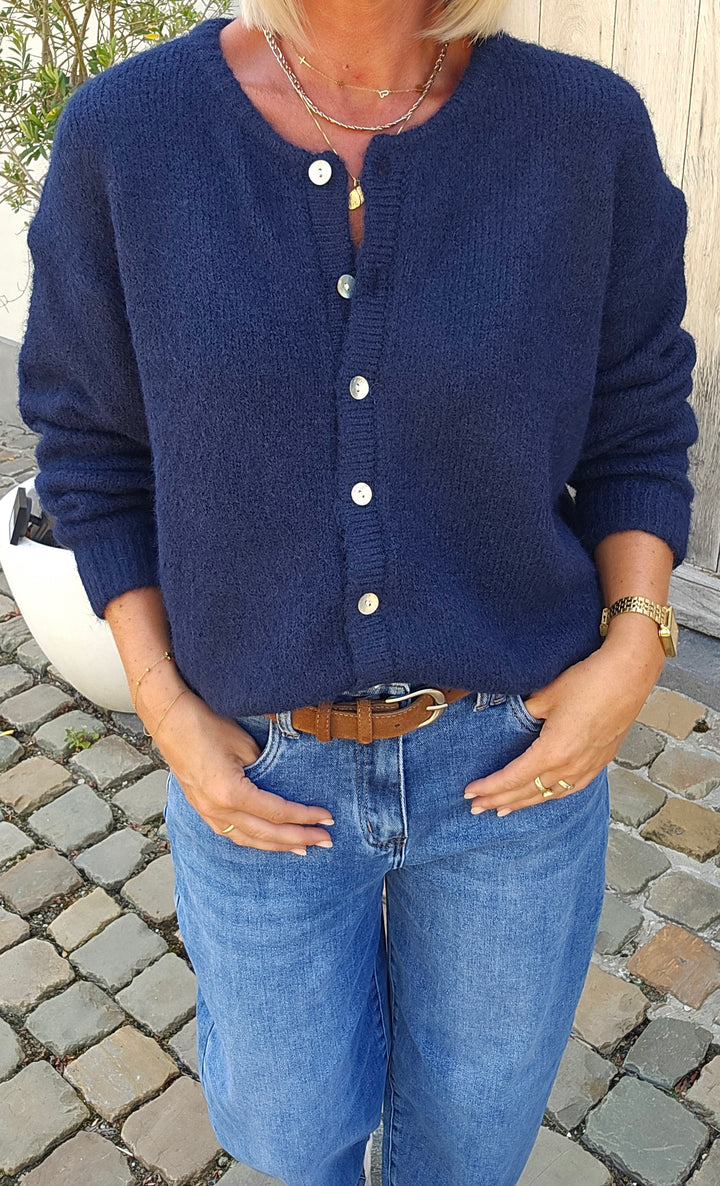 LIESJE cardigan navy