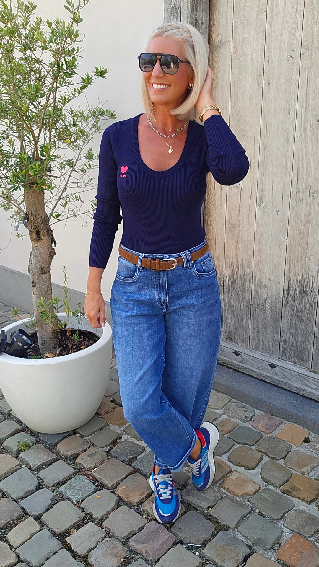 AIMÉE longsleeve navy