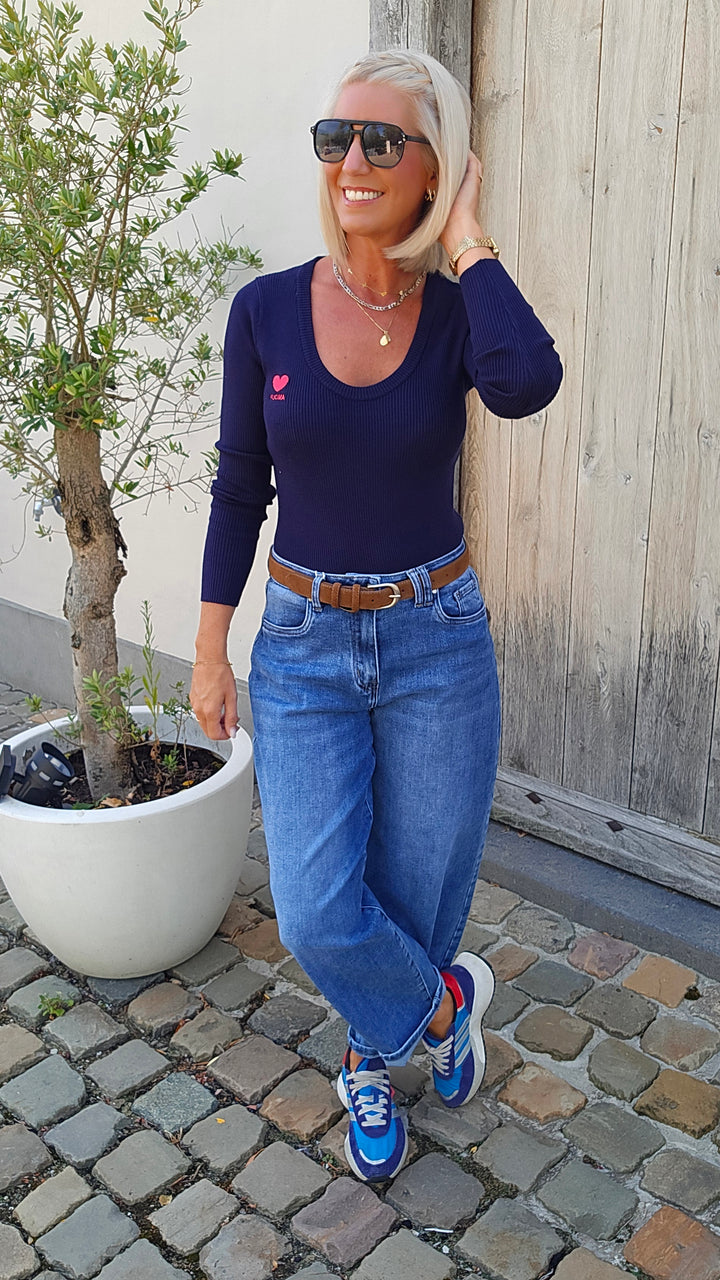AIMÉE longsleeve navy
