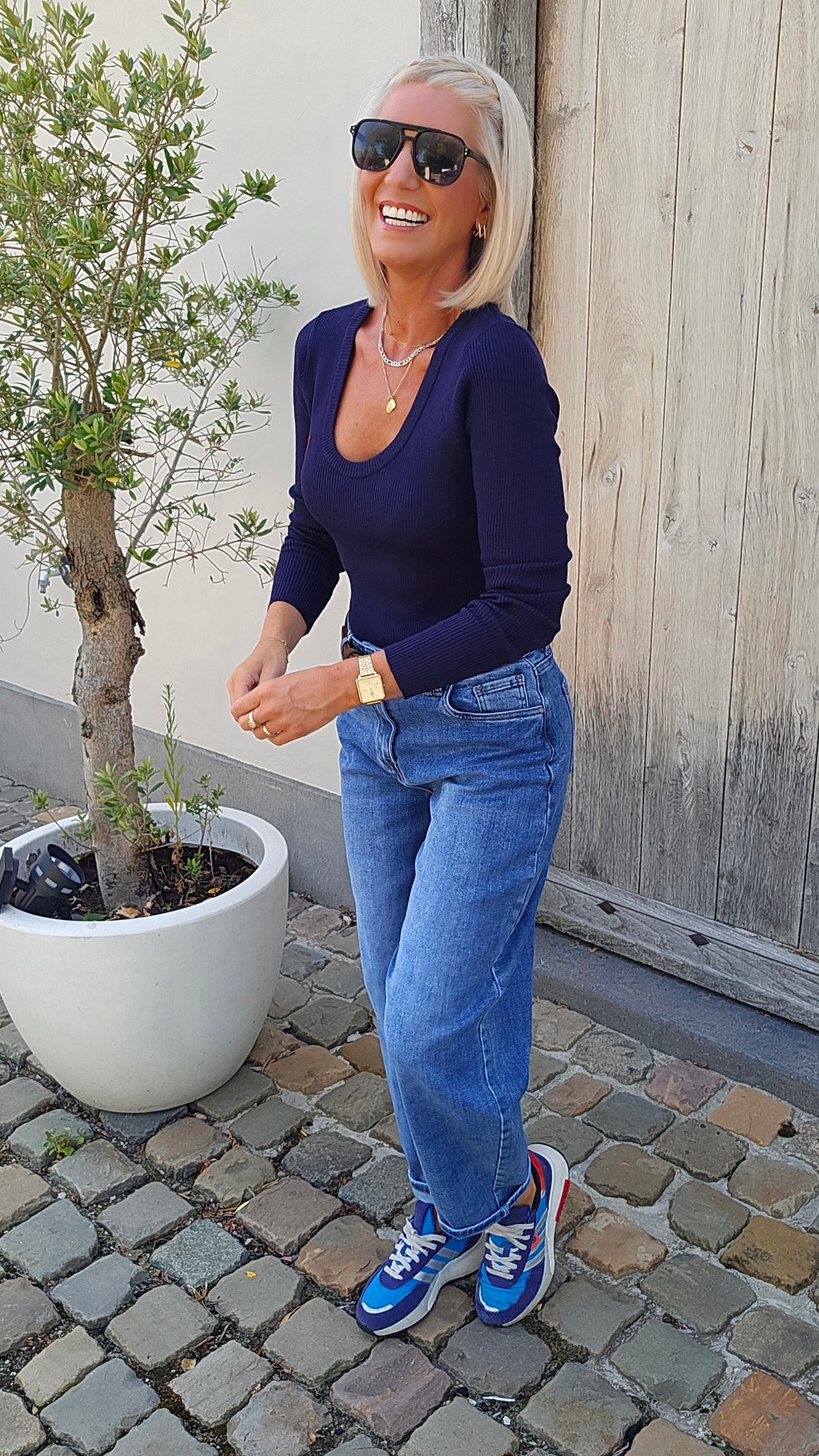 AIMÉE longsleeve navy