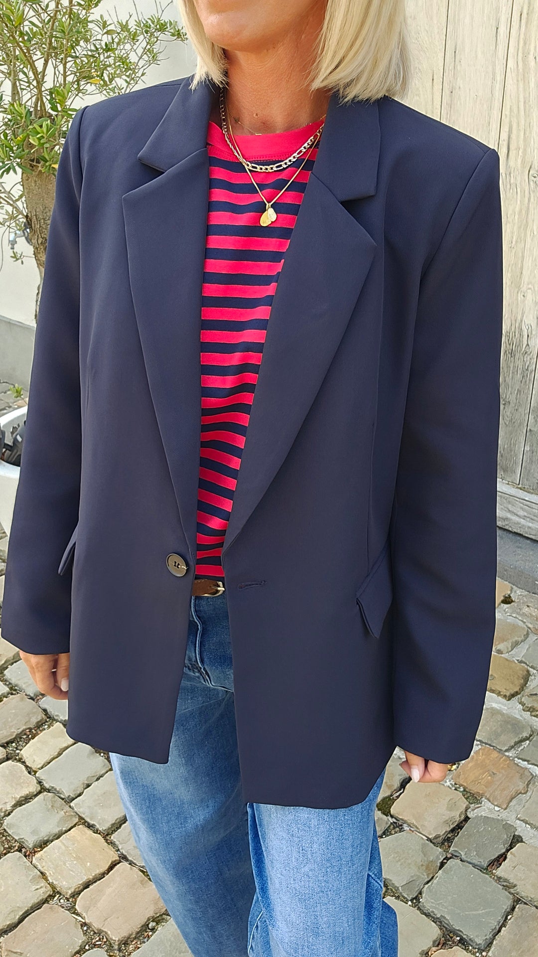 BLANDE blazer navy