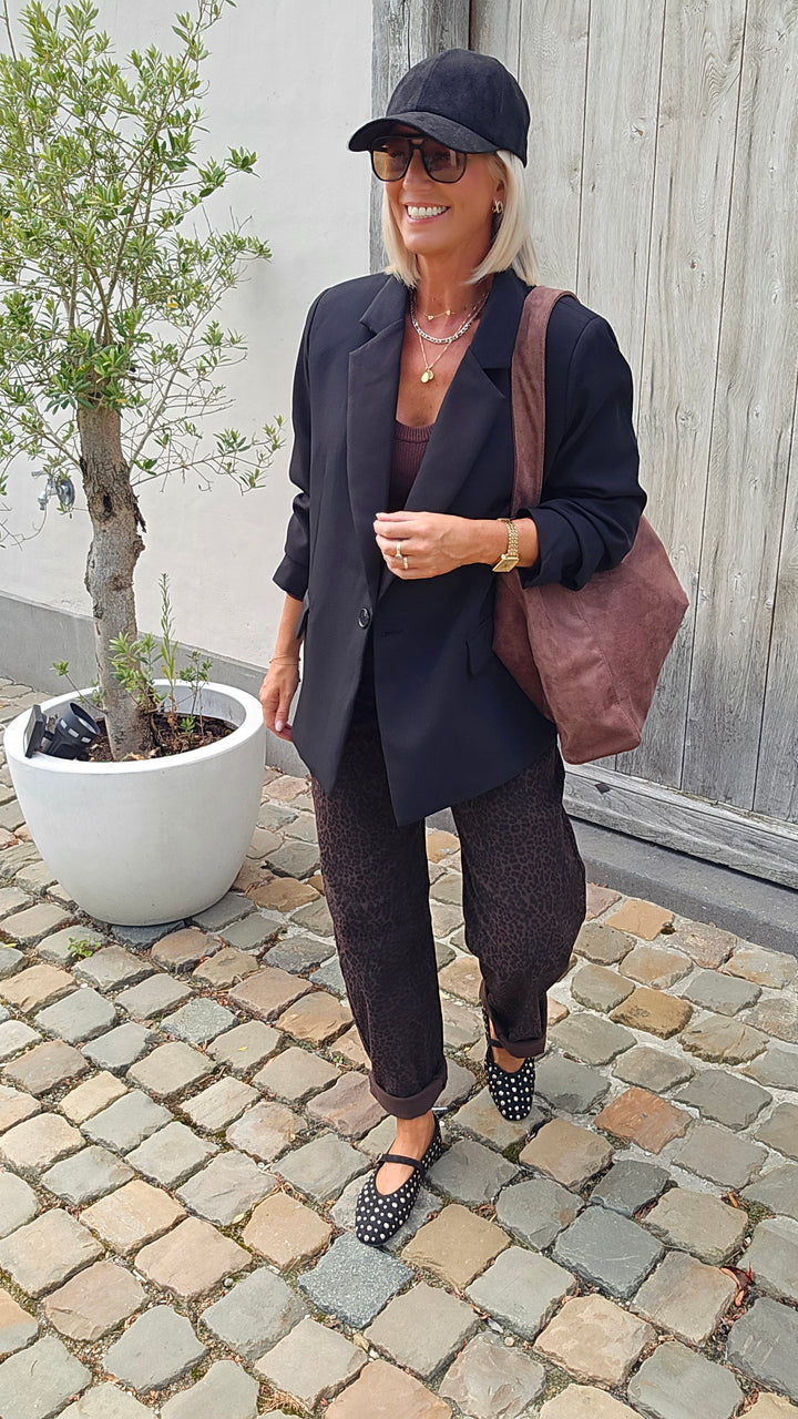 BLANDE blazer black