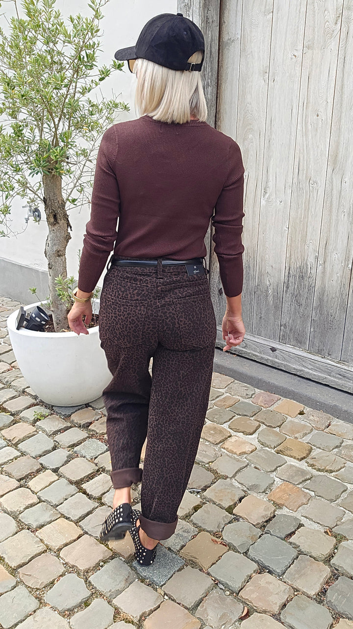 AIMÉE longsleeve chocolat