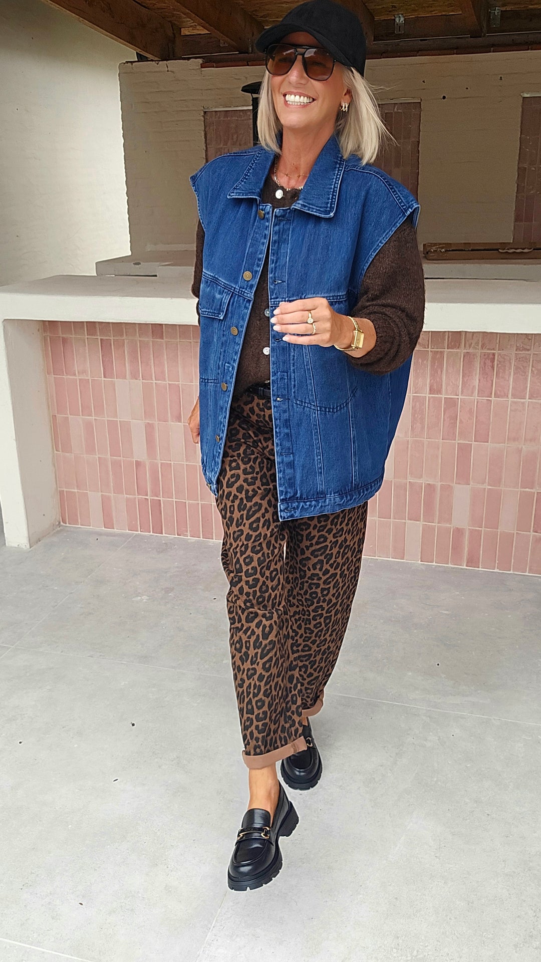 VOGUE denim jacket darker blue