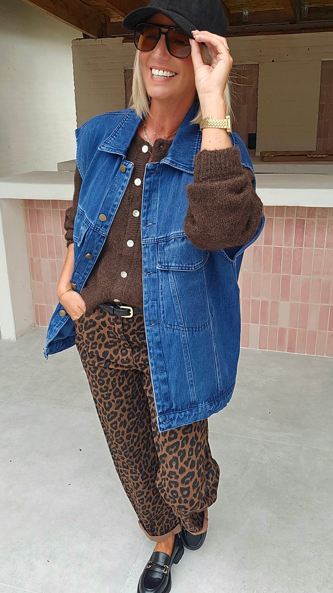 VOGUE denim jacket darker blue