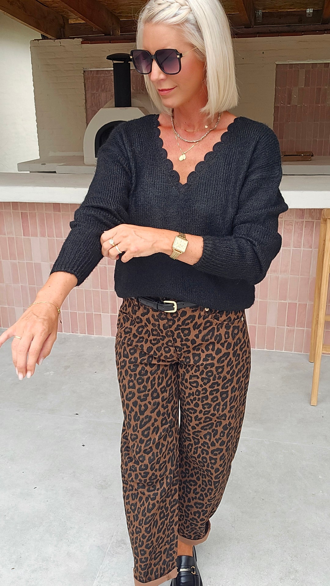 ÉLIANE knit black