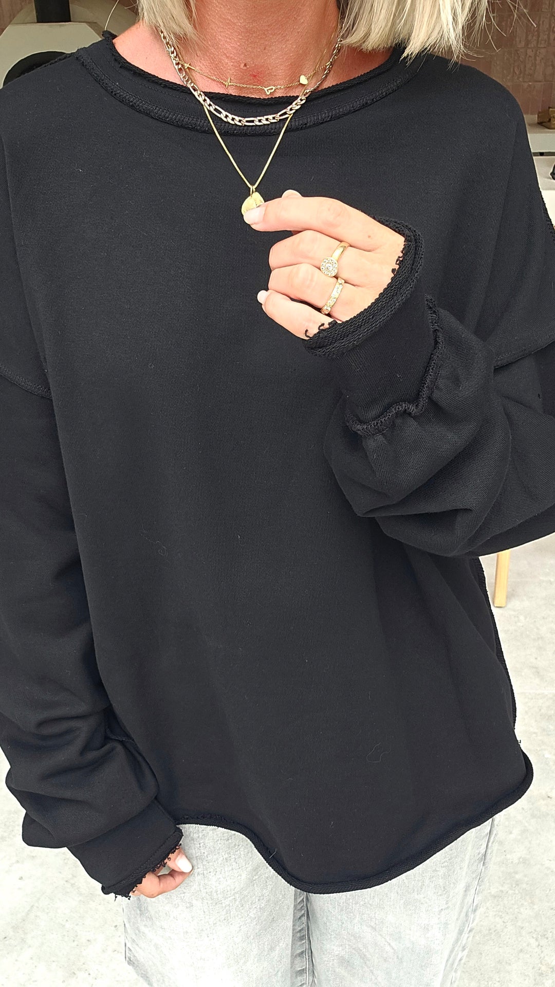 NOÉMIE sweat black