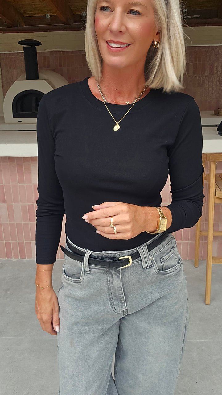 ÉLISE longsleeve black