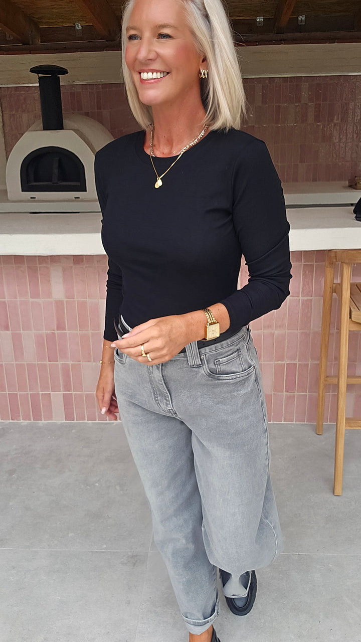 ÉLISE longsleeve black