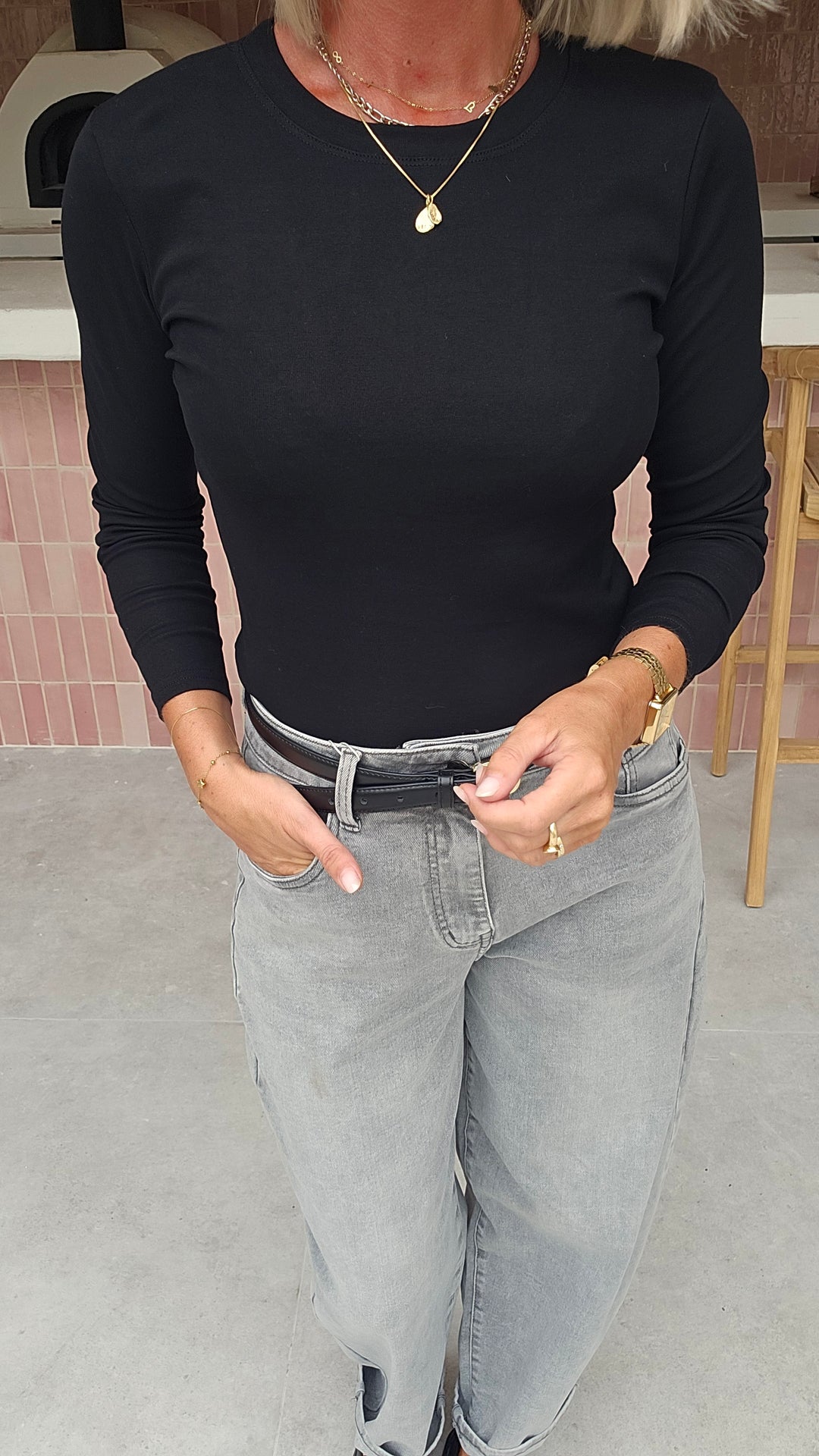 ÉLISE longsleeve black