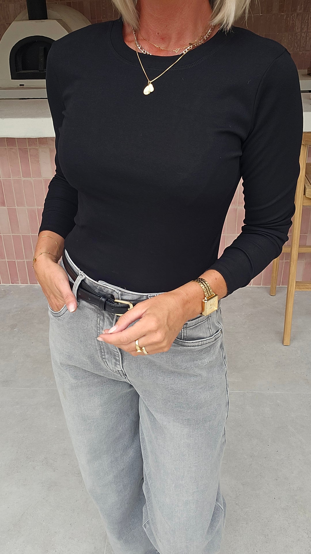 ÉLISE longsleeve black
