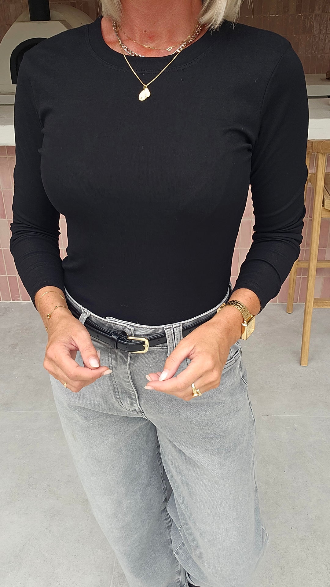 ÉLISE longsleeve black