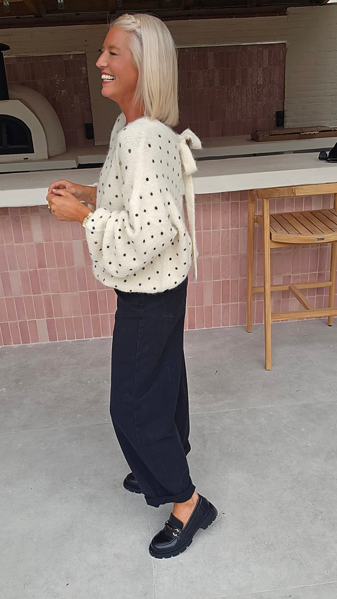 MADÉLAINE knit ecru