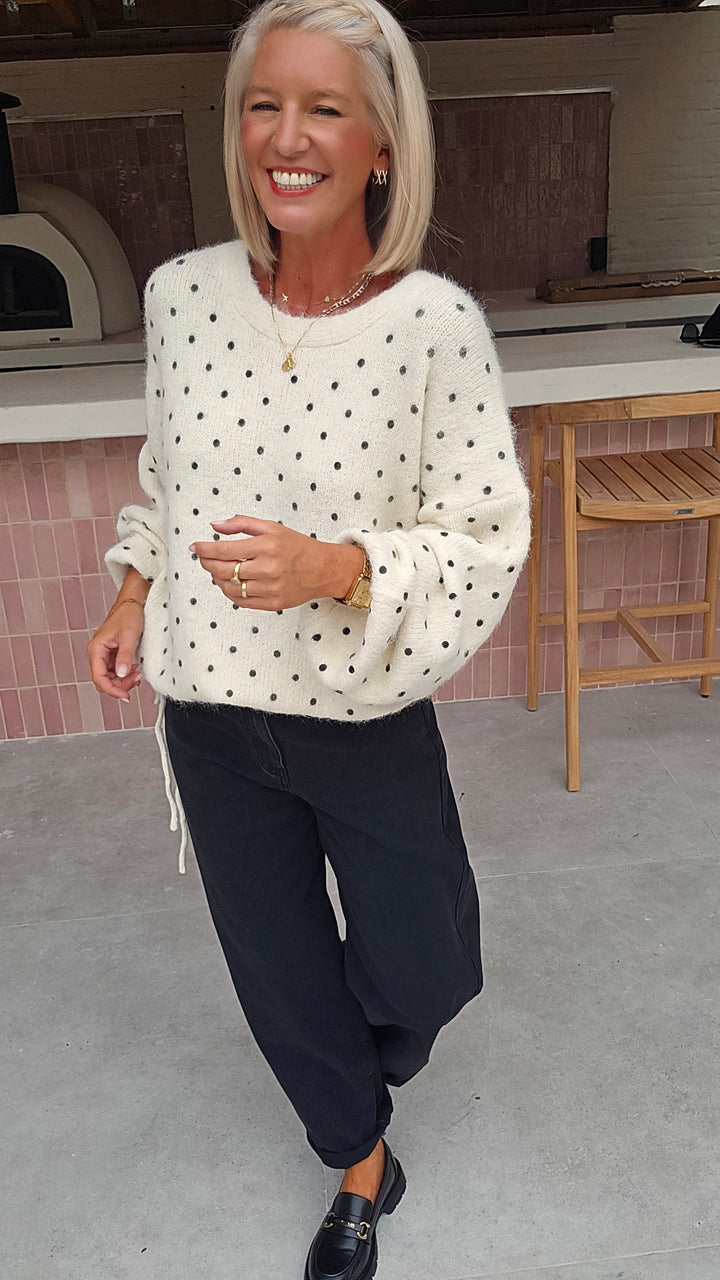 MADÉLAINE knit ecru