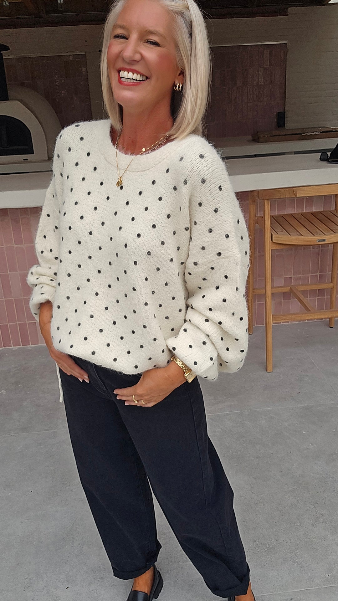 MADÉLAINE knit ecru