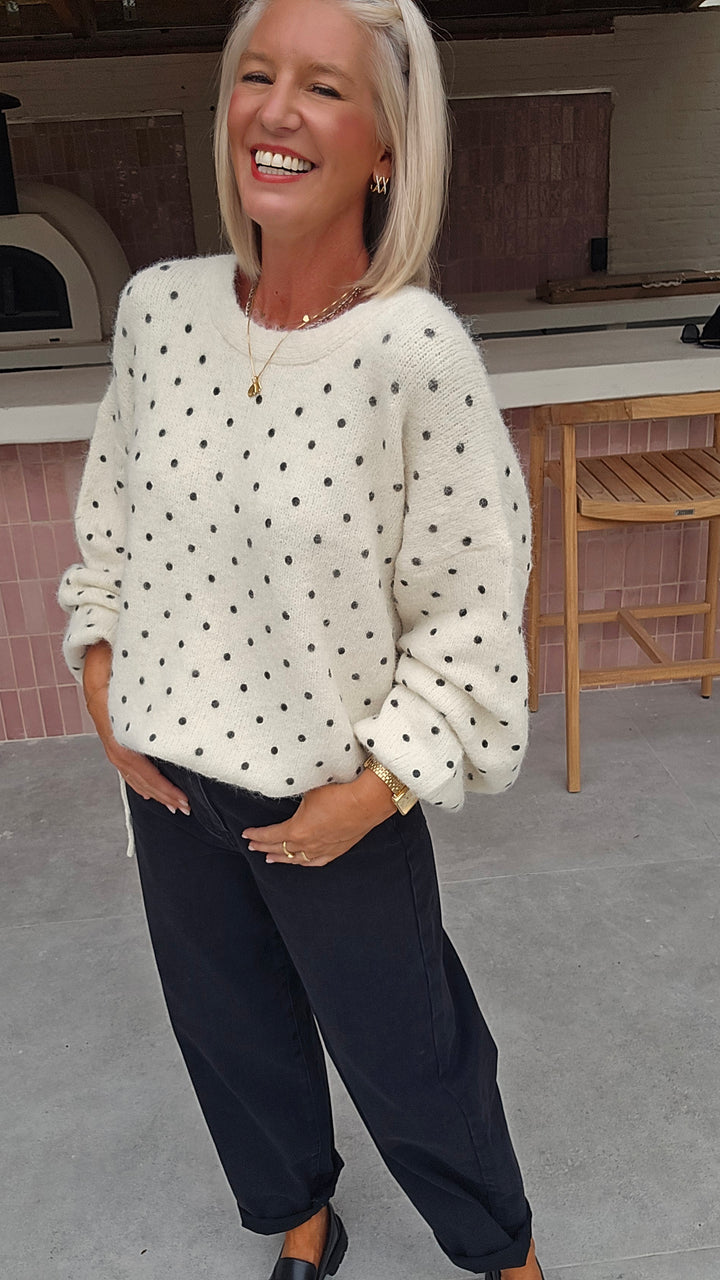 MADÉLAINE knit ecru