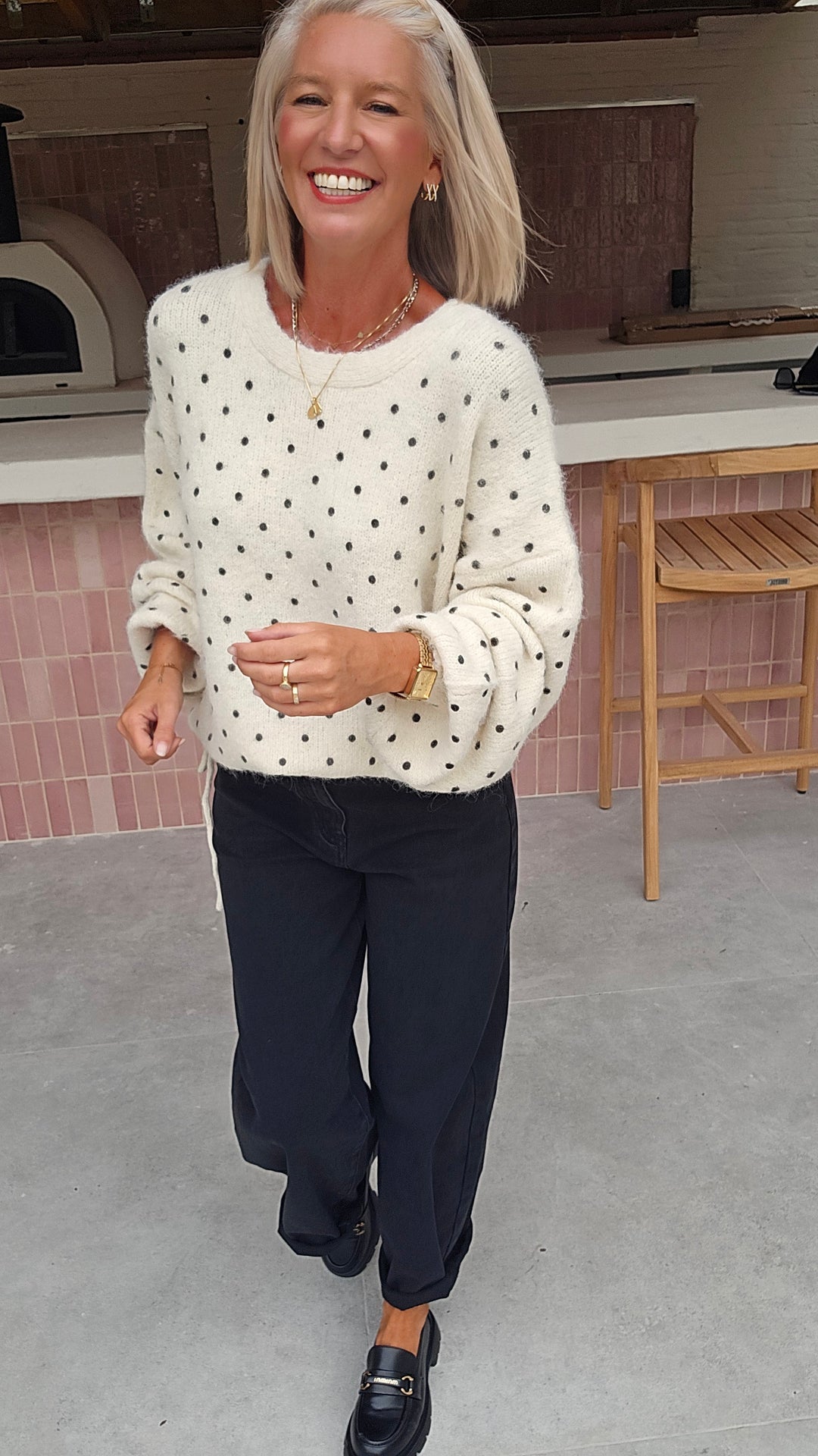 MADÉLAINE knit ecru