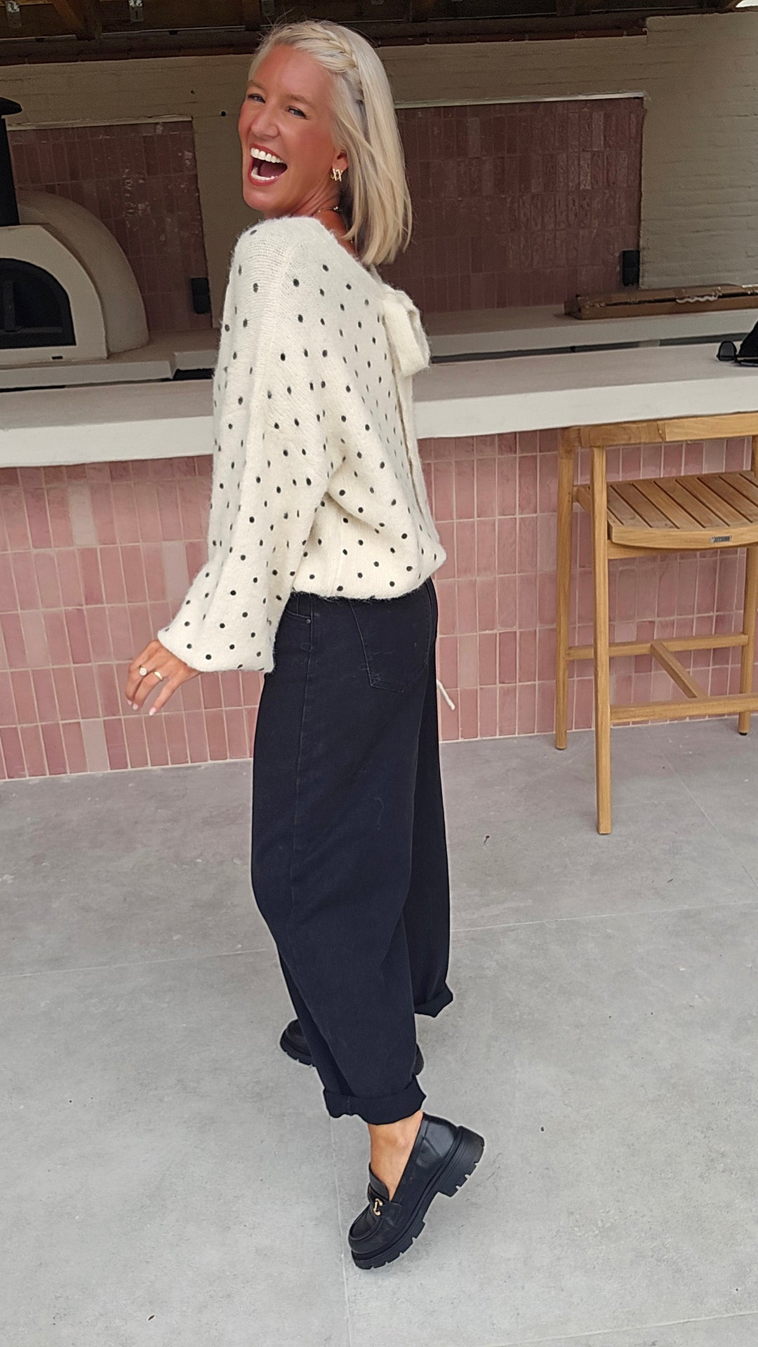 MADÉLAINE knit ecru