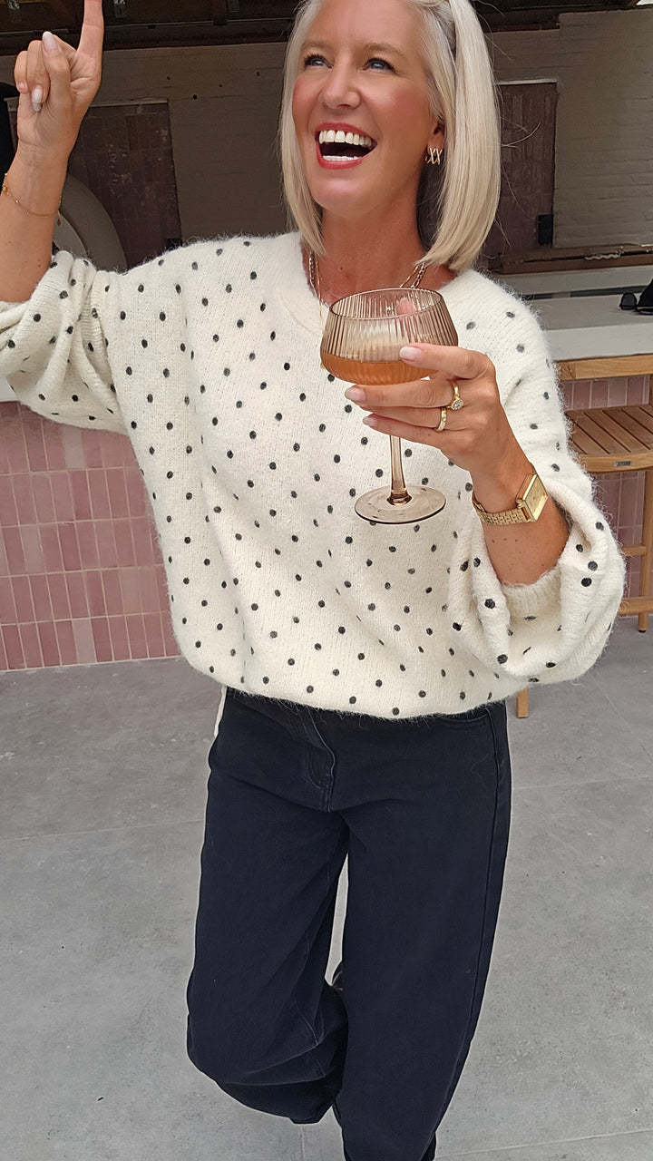 MADÉLAINE knit ecru