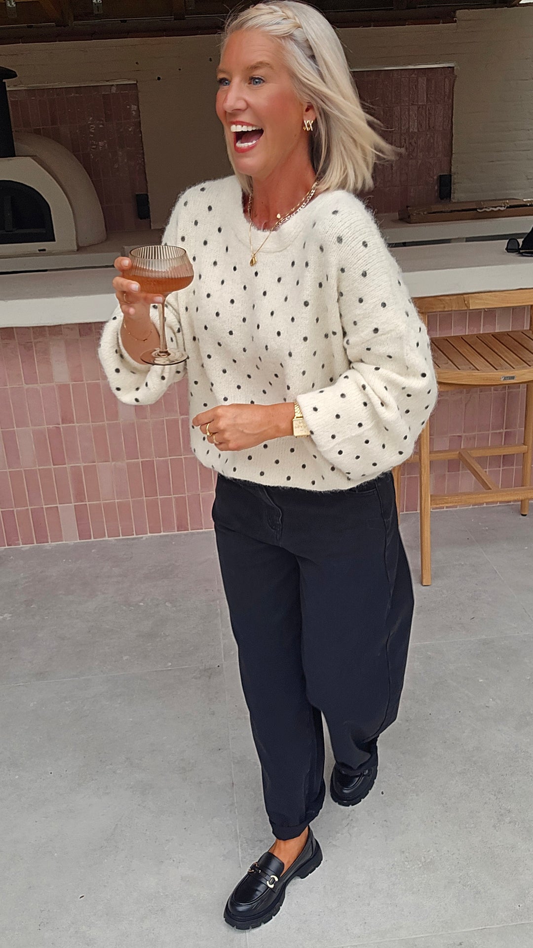 MADÉLAINE knit ecru