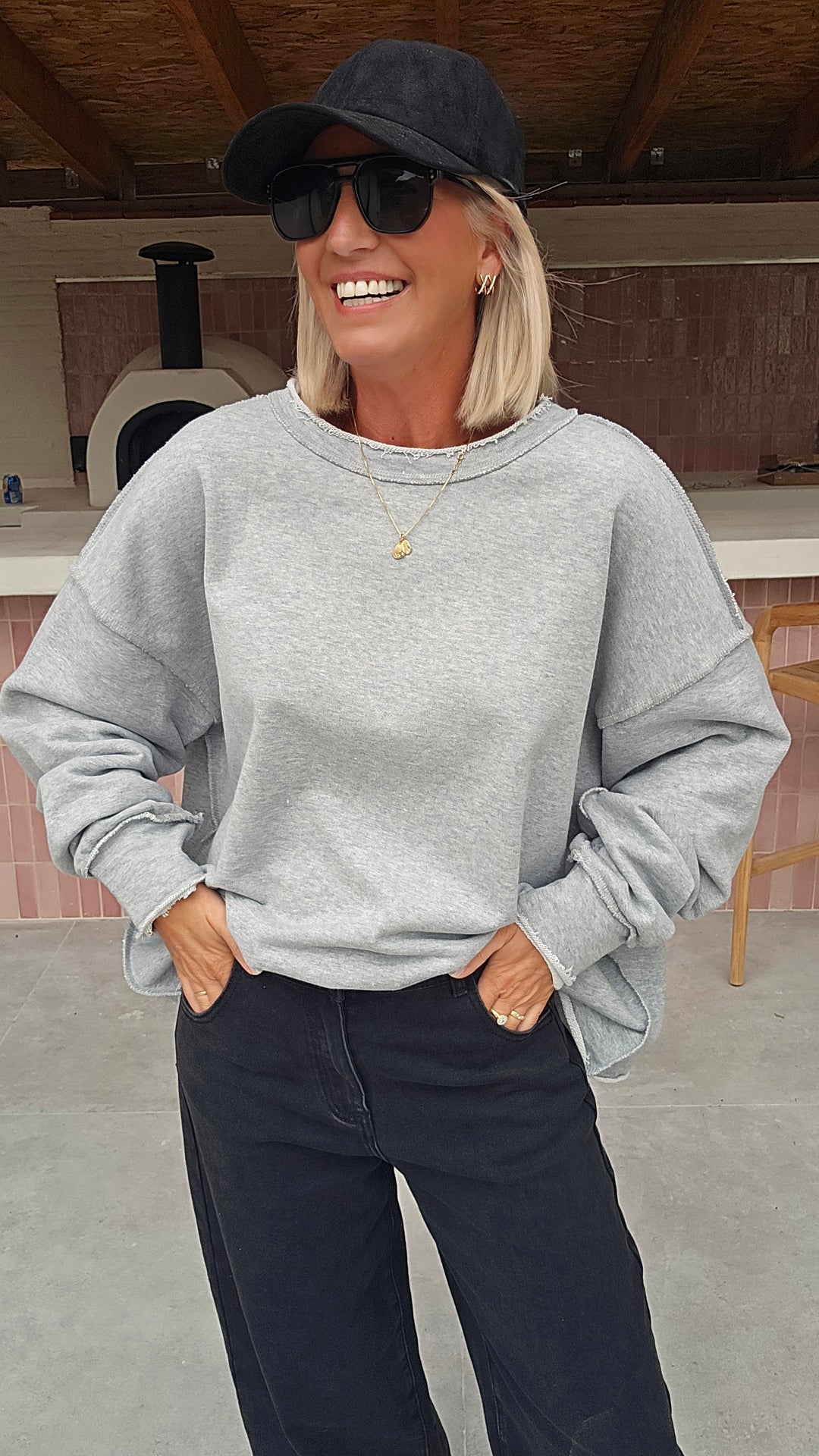 NOÉMIE sweat grey